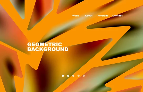 Shards Shape Composition Abstract Background Web Page Website Mobile App — 图库矢量图片