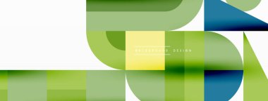 Minimum geometrik soyut arkaplan. Çember kare ve üçgen tasarım. Duvar kağıdı, afiş, arkaplan veya iniş için moda tekno iş şablonu