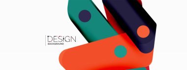 Yaratıcı geometrik duvar kağıdı. Asgari soyut arkaplan. Duvar kağıdı arkaplanı veya iniş sayfası için renk parlak örtüşen çizgiler kompozisyon vektör ilüstrasyonuName