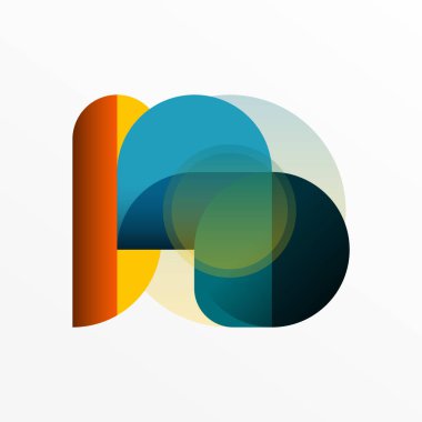 Yuvarlak üçgen çizgileri ve daireleri şekillendirir. Duvar kağıdı afişi arkaplanı veya iniş sayfası için Geometrik vektör çizimi