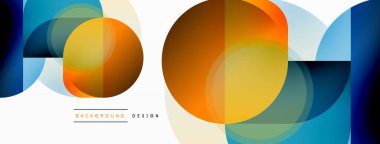 Geometrik asgari duvar kağıdı. Geometrik şekiller. Duvar kağıdı afişi veya iniş sayfası için vektör illüstrasyonu