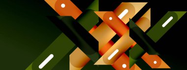 Arka plan çakışan hatlar. Dinamik çizgiler soyut duvar kağıdı. Duvar kağıdı afişi veya iniş sayfası için düz satır kompozisyon vektör ilüstrasyonuName