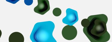 Beyaz arka planda renkli ok şekilleri. Minimum geometrik soyut arkaplan. Duvar kağıdı afişi veya iniş sayfası için vektör illüstrasyonu