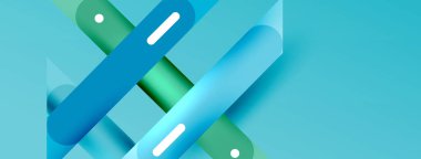 Arka plan çakışan hatlar. Dinamik çizgiler soyut duvar kağıdı. Duvar kağıdı afişi veya iniş sayfası için düz satır kompozisyon vektör ilüstrasyonuName