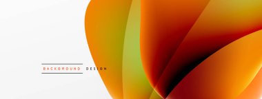 Soyut arkaplan. Duvar kağıdı, pankart, arkaplan veya iniş için akışkan renk dalgası şablonu