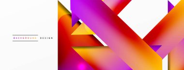 Dinamik 3d geometrik soyut arkaplan. Üçgenler ve diğer basit formlar. Duvar Kağıdı, Sancak, Arkaplan, Kart, Kitap İllüstrasyonu, İniş Sayfası