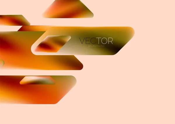 Tech Minimal Geometric Wallpaper Creative Abstract Background Vector Illustration Wallpaper — Vettoriale Stock