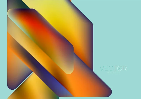 Tech Minimal Geometric Wallpaper Creative Abstract Background Vector Illustration Wallpaper — 图库矢量图片