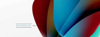 Akışkan renk soyut arkaplanı. Sıvı eğimleri, dalga desenleri. Duvar kağıdı, afiş, arkaplan veya iniş için moda tekno iş şablonu