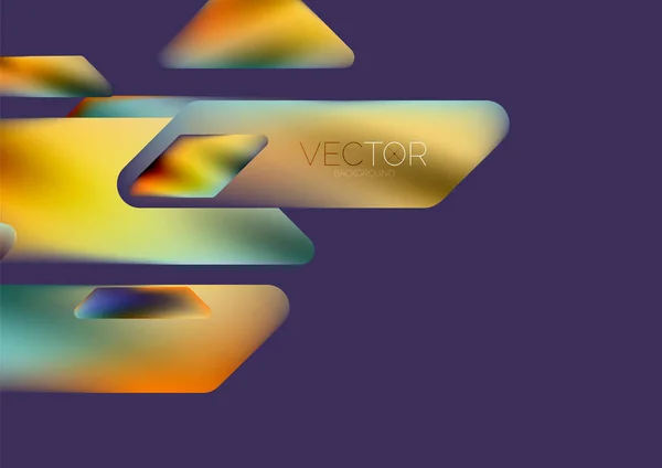 Tech Minimal Geometric Wallpaper Creative Abstract Background Vector Illustration Wallpaper —  Vetores de Stock