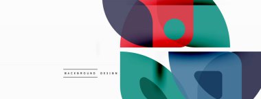 Çizgiler, kareler, daireler ve üçgenler. Duvar kağıdı, pankart, arkaplan, sunum veya iniş sayfası için Geometrik soyut arkaplan