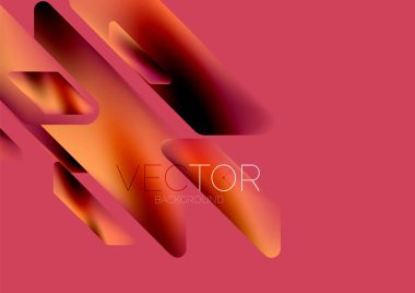 Tech minimal geometric wallpaper. Creative abstract background. Vector illustration for wallpaper banner background or landing page