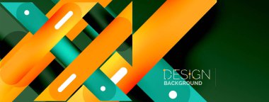 Arka plan çakışan hatlar. Dinamik çizgiler soyut duvar kağıdı. Duvar kağıdı afişi veya iniş sayfası için düz satır kompozisyon vektör ilüstrasyonuName