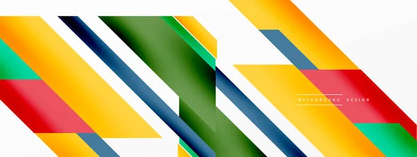 Fond Abstrait Géométrique Minimal Composition Dynamique Des Lignes Modèle Entreprise — Image vectorielle