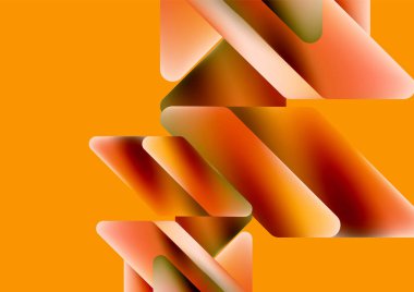 Tech minimal geometric wallpaper. Creative abstract background. Vector illustration for wallpaper banner background or landing page