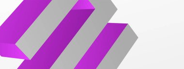 3d line geometric creative abstract background. Trendy techno business template for wallpaper, banner, background or landing