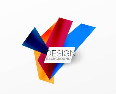 Arkaplan rengi soyut çakışan çizgiler. Duvar kağıdı afişi veya iniş sayfası için en düşük bileşim vektör ilüstrasyonuName