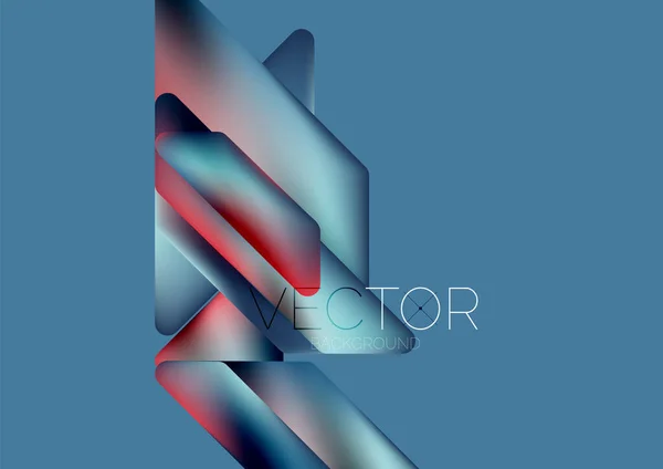 Tech Minimal Geometric Wallpaper Creative Abstract Background Vector Illustration Wallpaper — Stockvektor