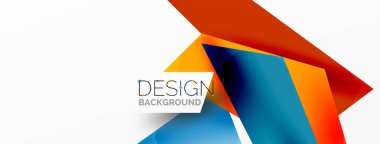 Arka plan soyut örtüşen şekiller. Duvar kağıdı afişi veya iniş sayfası için en düşük bileşim vektör ilüstrasyonuName