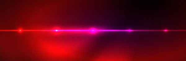 Неоновые Светящиеся Волновые Линии Магическая Энергетическая Концепция Космического Света Векторная — стоковый вектор