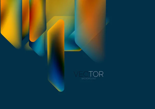 Tech Minimal Geometric Wallpaper Creative Abstract Background Vector Illustration Wallpaper — ストックベクタ