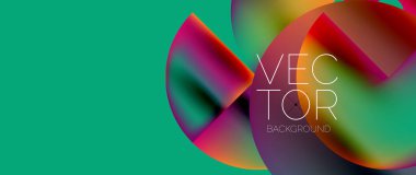 Circle composition abstract wallpaper background