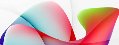 Fluid color abstract background. Liquid gradients, wave pattern. Trendy techno business template for wallpaper, banner, background or landing