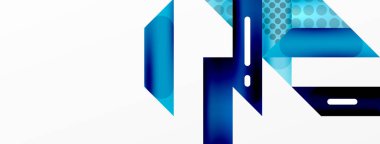 Arka planda minimum geometrik bileşim. Duvar kağıdı afişi veya iniş sayfası için satır tasarımı vektör illüstrasyonuName