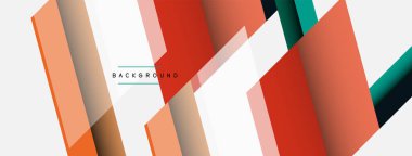 Geçmişi. Geometrik köşegen şekiller ve çizgiler soyut bileşim. Duvar kağıdı afişi veya iniş sayfası için vektör illüstrasyonu