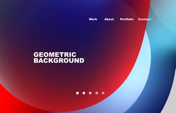 Abstract Liquid Background Your Landing Page Design Web Page Website — 스톡 벡터