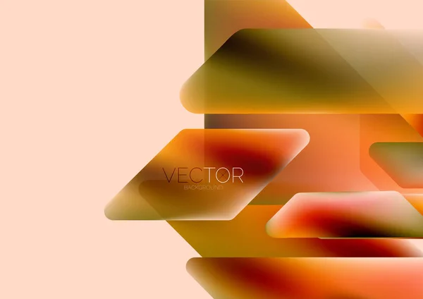 Tech Minimal Geometric Wallpaper Creative Abstract Background Vector Illustration Wallpaper — Vettoriale Stock