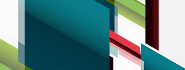 Geçmişi. Geometrik köşegen şekiller ve çizgiler soyut bileşim. Duvar kağıdı afişi veya iniş sayfası için vektör illüstrasyonu