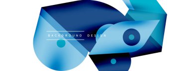 Minimum geometrik duvar kağıdı. Yaratıcı soyut arka plan. Duvar kağıdı arkaplanı ya da iniş sayfası için basit çizgiler ve daire kompozisyon vektör illüstrasyonu