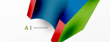 Soyut arkaplan - 3 boyutlu soyut şekil. Yapay zeka teknolojisi, engelleme zinciri, iletişim için duvar kağıdı, 5G, bilim, iş