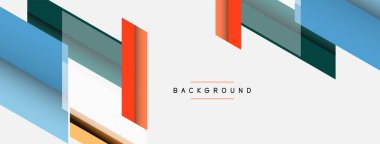 Geçmişi. Geometrik köşegen şekiller ve çizgiler soyut bileşim. Duvar kağıdı afişi veya iniş sayfası için vektör illüstrasyonu