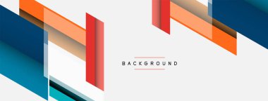 Geçmişi. Geometrik köşegen şekiller ve çizgiler soyut bileşim. Duvar kağıdı afişi veya iniş sayfası için vektör illüstrasyonu