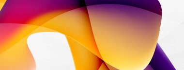 Fluid color abstract background. Liquid gradients, wave pattern. Trendy techno business template for wallpaper, banner, background or landing