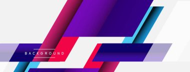 Geçmişi. Geometrik köşegen şekiller ve çizgiler soyut bileşim. Duvar kağıdı afişi veya iniş sayfası için vektör illüstrasyonu