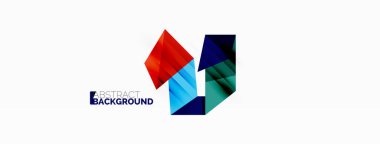 Soyut çizgi ve üçgen arkaplan. Yaratıcı geometrik soyut arkaplan. Duvar kağıdı, afiş, arkaplan veya iniş için iş şablonu