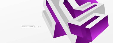 Abstract line background. Trendy techno business template for wallpaper, banner, background or landing