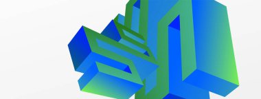 Abstract line background. Trendy techno business template for wallpaper, banner, background or landing