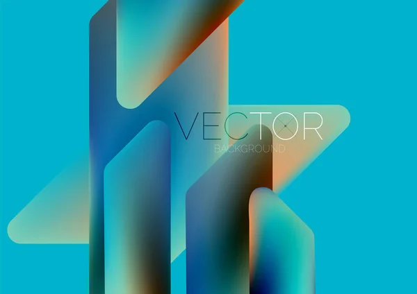 Tech Minimal Geometric Wallpaper Creative Abstract Background Vector Illustration Wallpaper — Stock vektor