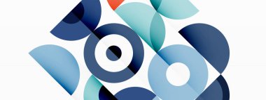 Renkli çember soyut arkaplan. Duvar kağıdı, afiş, sunum, arkaplan şablonu