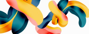 Yaratıcı geometrik duvar kağıdı. Sıçrama şekilleri kompozisyon arkaplanı. Duvar kağıdı, afiş, arkaplan veya iniş için tekno iş şablonu