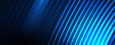 Parlak neon dalgalar, dinamik elektrik hareketi, enerji ya da hız kavramı. Duvar kağıdı, afiş, arkaplan, broşür, katalog, kapak, broşür