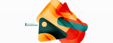 İlkel geometrik şekiller - çizgi, üçgen, kare ve daire bileşimi. Duvar kağıdı, pankart, arkaplan, iniş sayfası için vektör geometrik asgari özet arkaplan