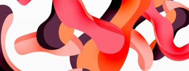 Yaratıcı geometrik duvar kağıdı. Sıvı dalga sıvısı arka planı şekillendirir. Duvar kağıdı, afiş, arkaplan veya iniş için tekno iş şablonu