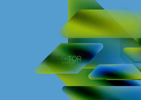 Tech Minimal Geometric Wallpaper Creative Abstract Background Vector Illustration Wallpaper — Stock vektor