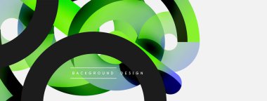 Soyut arkaplanı çember içine al. Duvar kağıdı afişi arkaplan kartı veya iniş sayfası için vektör illüstrasyonu