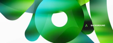 Metalik parlak geometrik yüzeyler, yuvarlak şekiller ve daireler. Duvar kağıdı, afiş, arkaplan, kart, kitap illüstrasyonu, iniş sayfası için dijital ağ geleceksel şablonu